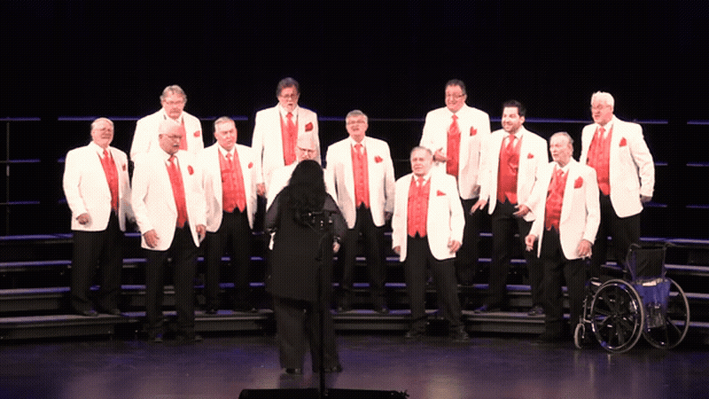 Golden Valley Chorus Golden Valley Chorus performing on stage